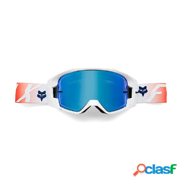 Occhiali cross Fox Racing VUE RYVR LE BLUE SPARK Bianco Navy
