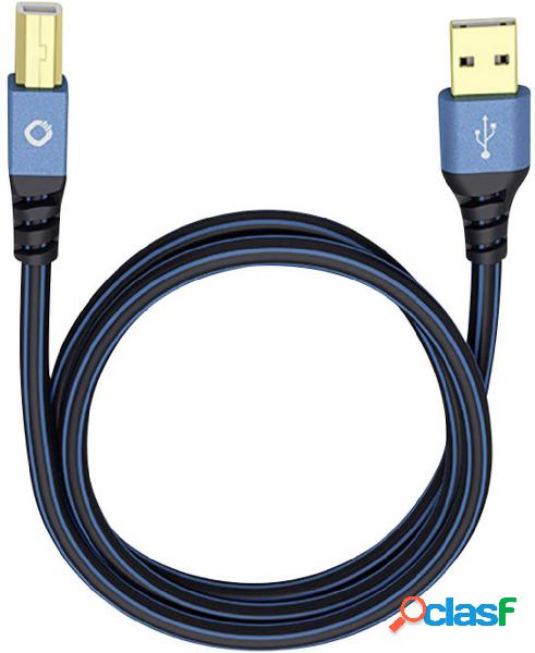 Oehlbach Cavo USB USB 2.0 Spina USB-A, Spina USB-B 0.50 m