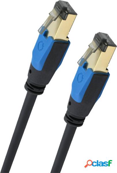 Oehlbach D1C19357 RJ45 Cavo di rete, cavo patch CAT 8.1