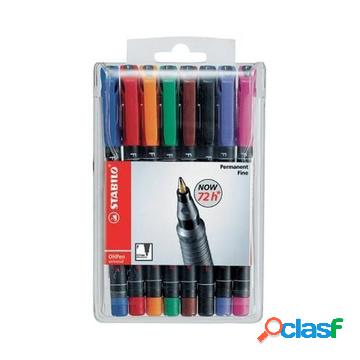 Ohpen universal permanent, 8 pack marcatore permanente