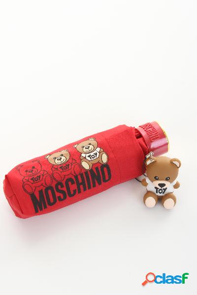 Ombrello supermini con charm teddy bear colore Rosso