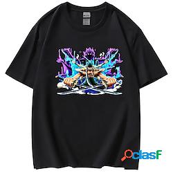 One Piece Roronoa Zoro Maglietta Grafica Maglietta Per Per