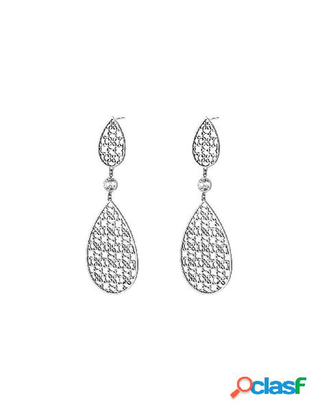 Orecchini BROSWAY Tailor Acciaio 316L e cristalli BIL23