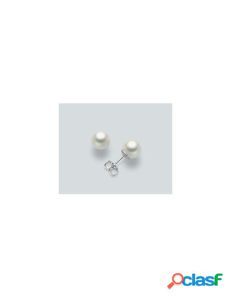 Orecchini MILUNA in oro bianco 9kt e perle PPN758BMX