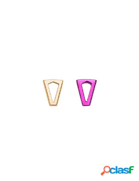 Orecchino VALENTINA FERRAGNI Joy Metallic Pink and Gold