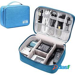 Organizer per elettronica 1pc 9.45 7.09 3.94 pollici, borsa
