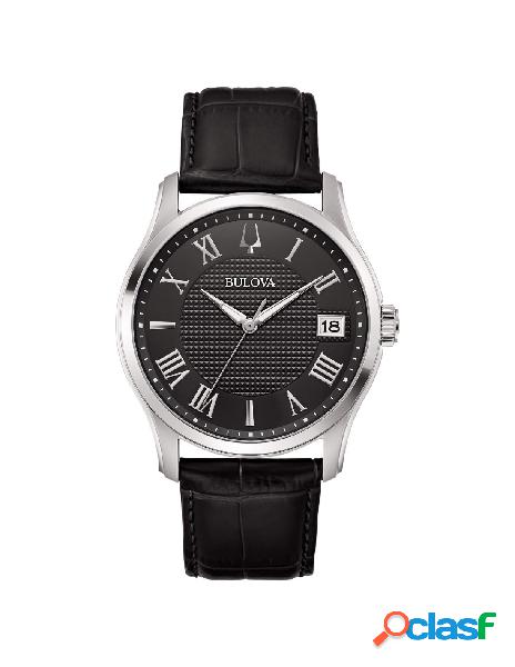 Orologio BULOVA Wilton Leather 96B390 Black