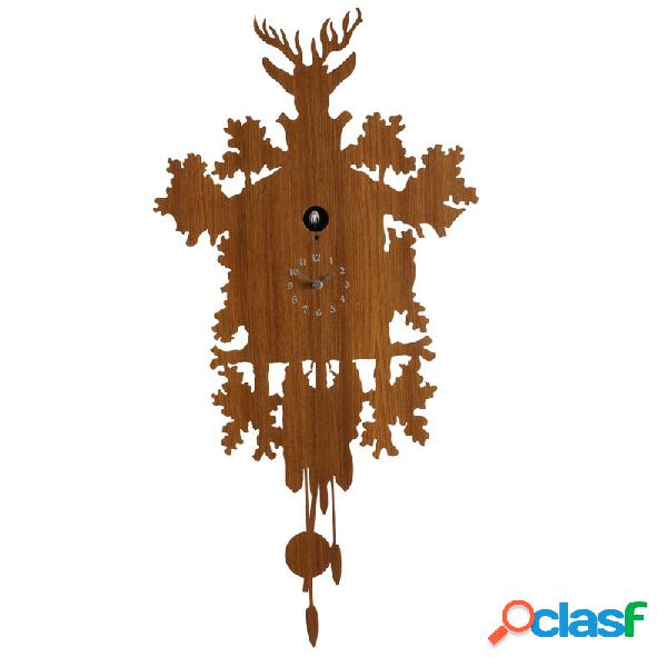 Orologio Cucu Legno Scuro Diamantini Domeniconi h88x45x9.5