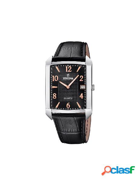 Orologio FESTINA Classics in Pelle F20464/3 Black