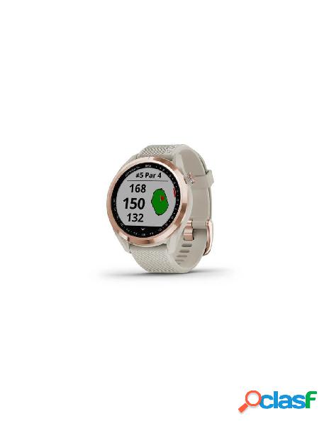 Orologio GARMIN APPROACH S42 GPS GOLF 010-02572-02 Gold Sand