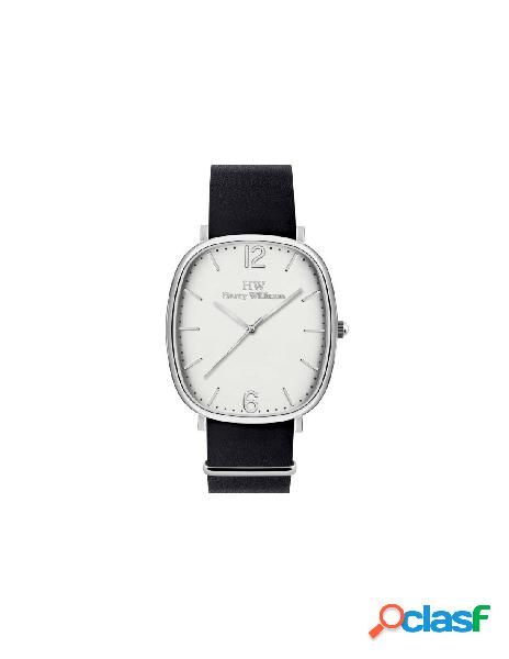 Orologio HW Gent Harry Williams Black Leather - HW2261M/01