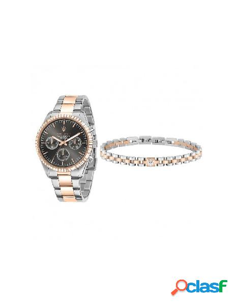 Orologio MASERATI Competizione in Acciaio R8853100031 +