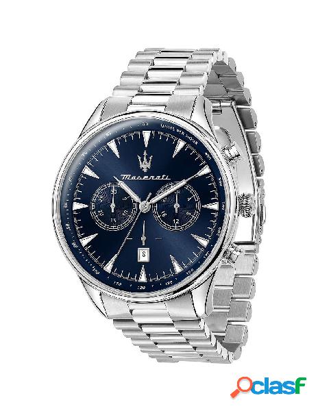 Orologio MASERATI Tradizione R8873646005 Crono Blue