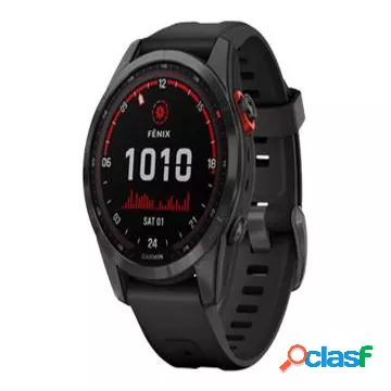 Orologio sportivo Garmin fenix 7S solare - 42 mm - nero /