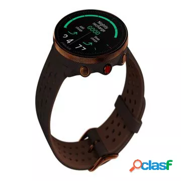 Orologio sportivo Polar Vantage M2 - nero / marrone