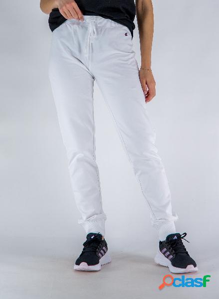 PANTALONE JOGGERS IN COTONE ELASTICIZZATO CON C LOGO
