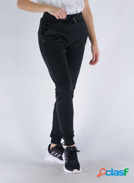PANTALONE SPORTIVO INTERLOCK CON LOGO