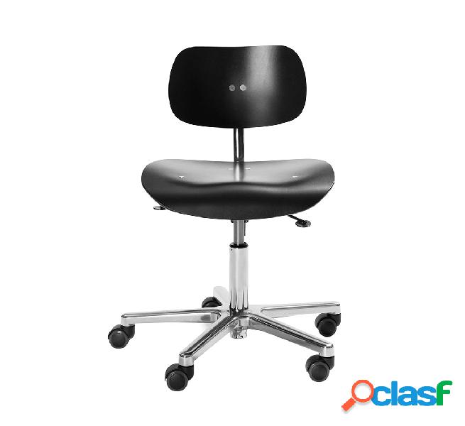 PLEASE WAIT to be SEATED S197R Sedia da Ufficio - Tinto Nero