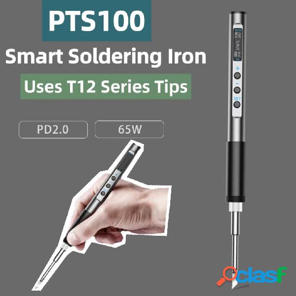 PTS100 T12 PD 5-20V 65W elettrico portatile saldatura ferro