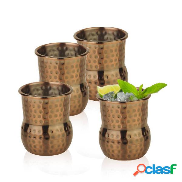 Paderno Mug Julep Mini 6 cl Set 4 Pz in Acciaio Inox Color