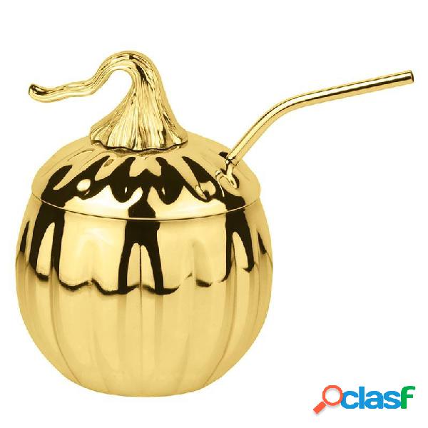 Paderno Pumpkin Mug 70 cl in Acciaio Inox Color Oro