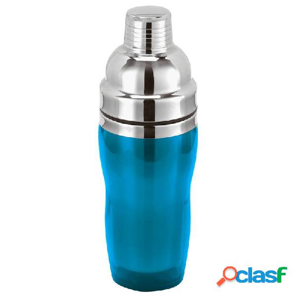 Paderno Shaker Double Wall 0,5L in Acciaio Inox & SAN Blu