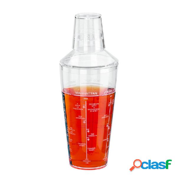 Paderno Shaker Long Drink 66 cl in Acrilico Trasparente