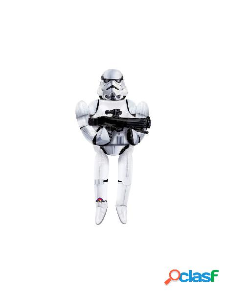 Pallone storm trooper star wars 40 foil airwalker - adatti
