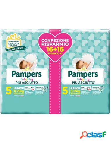 Pampers - Pampers Baby Dry Junior Bipack N.5 11-25 Kg
