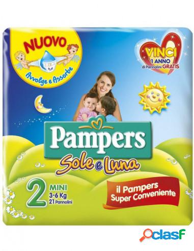 Pampers - Pampers Sole E Luna Mini Pannolini N.2 3-6 Kg 21