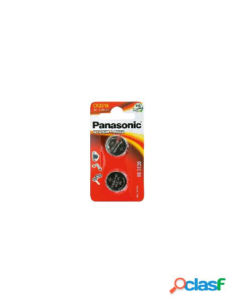 Panasonic - batteria cr2016 panasonic cr 2016el 2b
