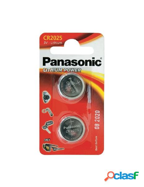 Panasonic - batteria cr2025 panasonic cr-2025el/2b