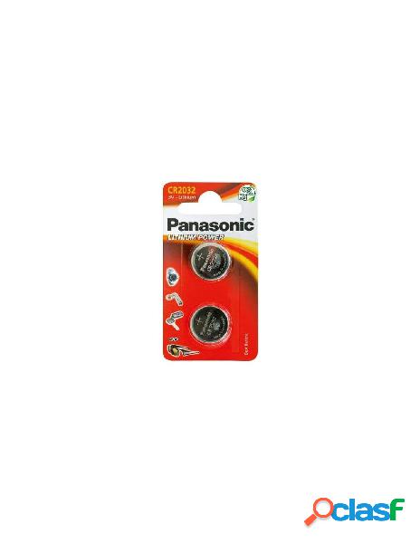 Panasonic - batteria cr2032 panasonic cr 2032el 2b