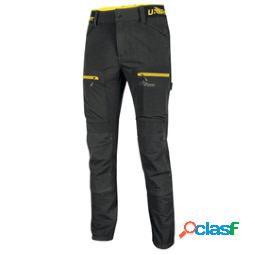 Pantalone Horizon - taglia L - nero-giallo - U-power (unit