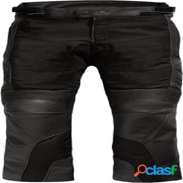 Pantaloni moto pelle Revit Gear 2 neri - standard