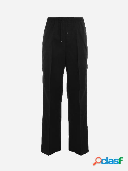 Pantaloni sportivi in cotone con coulisse