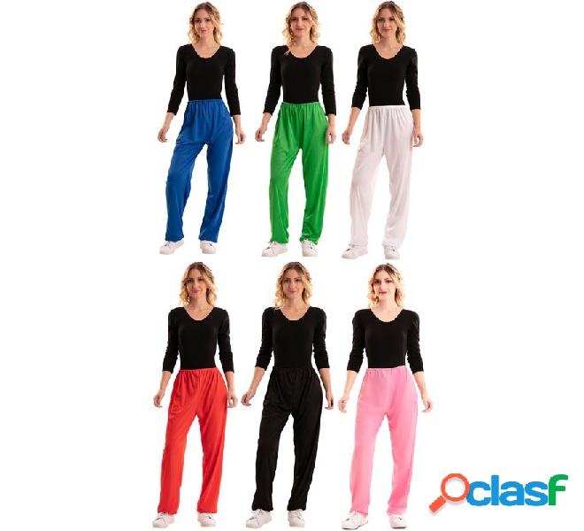 Pantaloni taglia M-L donne in vari colori