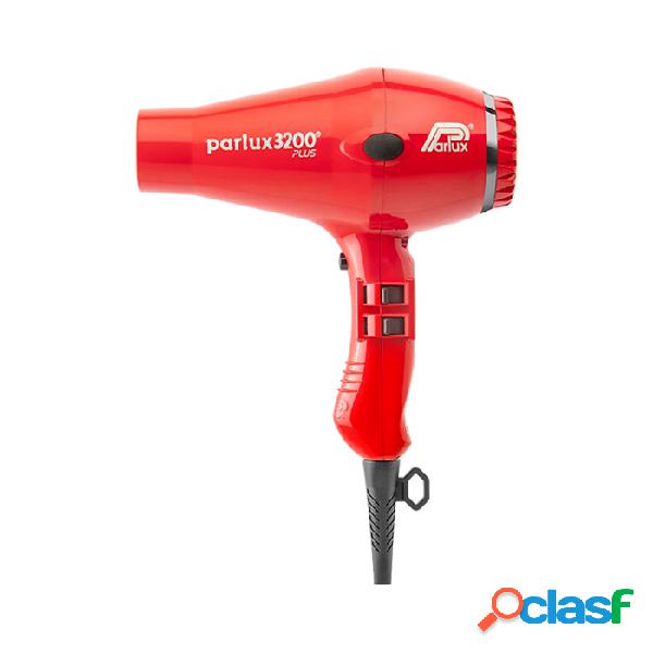 Parlux Asciugacapelli Professionale 3200 Plus Rosso Phon