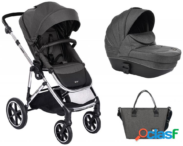 Passeggino 2 in 1 Kikka Boo Thea Dark Grey