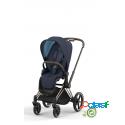 Passeggino Cybex Priam 4 Telaio Rosegold Dark Navy