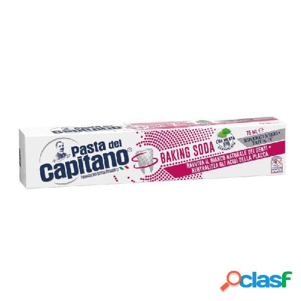 Pasta del capitano dentifricio 75 ml backing soda