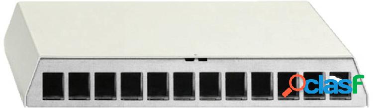 Patch panel Rutenbeck 12 Porte PP-UM A-12 Ap rw