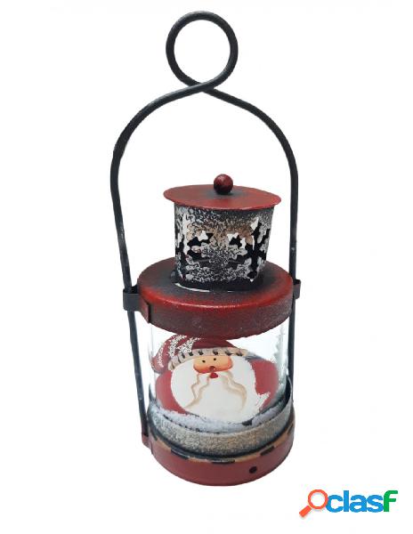Paul neuhaus - mini lanterna porta candela in vetro decorato