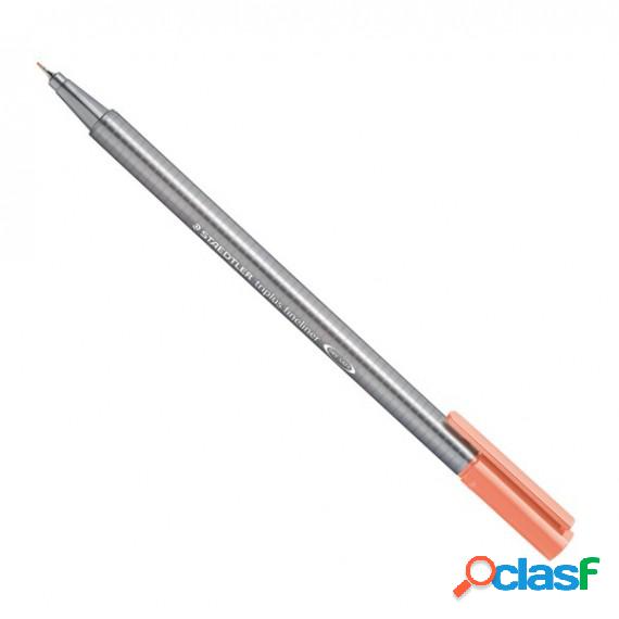 Penna Fineliner triplus - tratto 0,30mm - salmone -