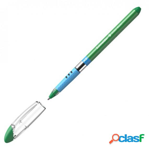 Penna a sfera Slider Basic - punta XB - verde - Schneider