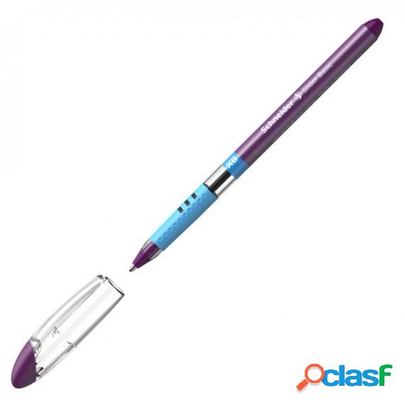 Penna a sfera Slider Basic - punta XB - viola - Schneider