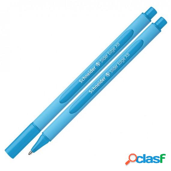 Penna a sfera Slider Edge - tratto XB - azzurro - Schneider