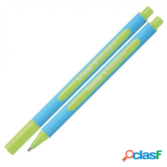 Penna a sfera Slider Edge - tratto XB - verde chiaro -