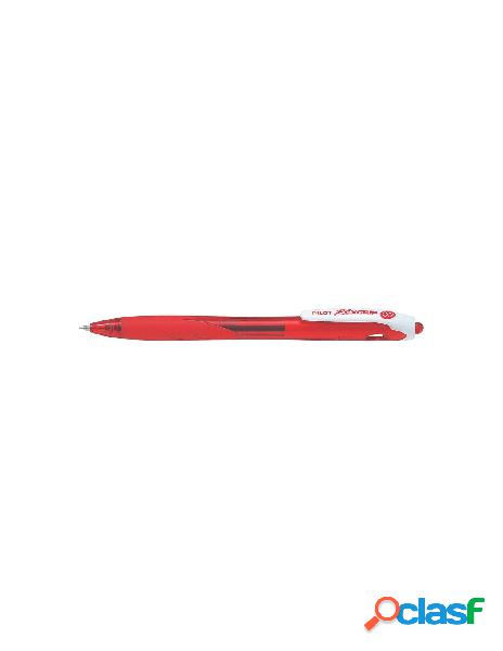 Penna a sfera rexgrip begreen colore rosso