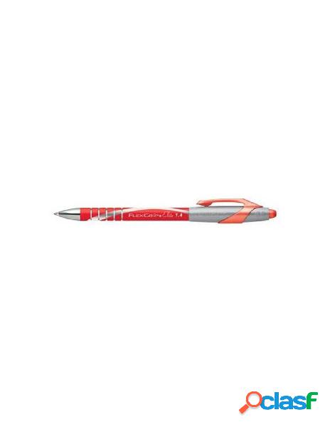 Penna papermate flexgrip punta rientrante bp colore rosso